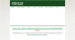 Desktop Screenshot of dogayayaz.com